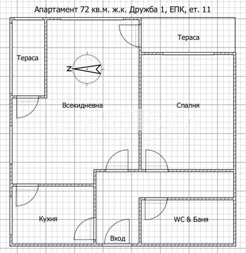 Продава 2-СТАЕН, гр. София, Дружба 1