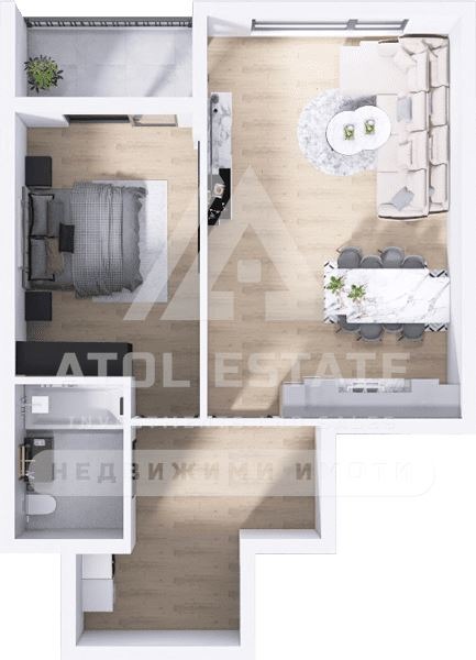 Продава 2-СТАЕН, гр. Пловдив, Христо Смирненски, снимка 2 - Апартаменти - 54148206