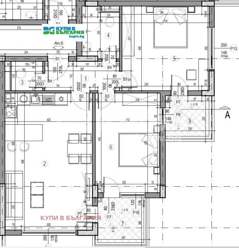 Продава 3-СТАЕН, гр. Варна, к.к. Св.Св. Константин и Елена, снимка 6 - Aпартаменти - 48368243