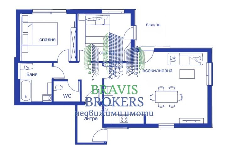 Zu verkaufen  2 Schlafzimmer Warna , Winiza , 97 qm | 14151195 - Bild [2]
