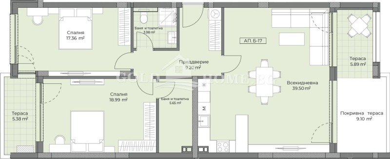 Продава 3-СТАЕН, гр. Пловдив, Остромила, снимка 9 - Aпартаменти - 47500676