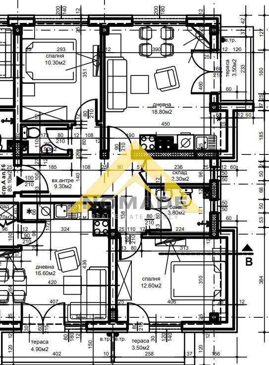 Продава 3-СТАЕН, гр. Пловдив, Христо Смирненски, снимка 6 - Aпартаменти - 49372350