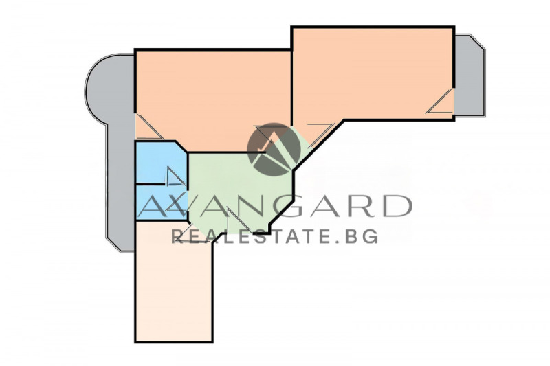 Satılık  2 yatak odası Plovdiv , Trakiya , 72 metrekare | 97466177 - görüntü [6]