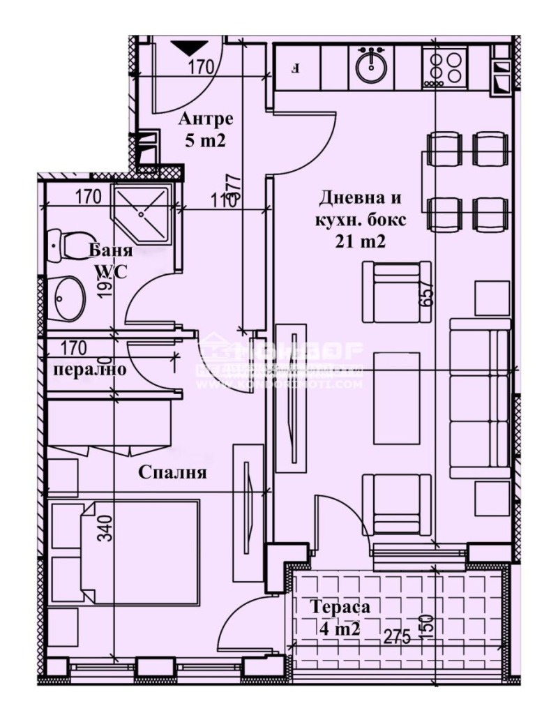 Продава 2-СТАЕН, гр. Пловдив, Кършияка, снимка 2 - Апартаменти - 53437535