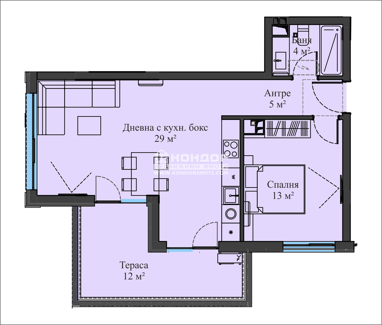 Продава 2-СТАЕН, гр. Пловдив, Христо Смирненски, снимка 2 - Апартаменти - 49955843