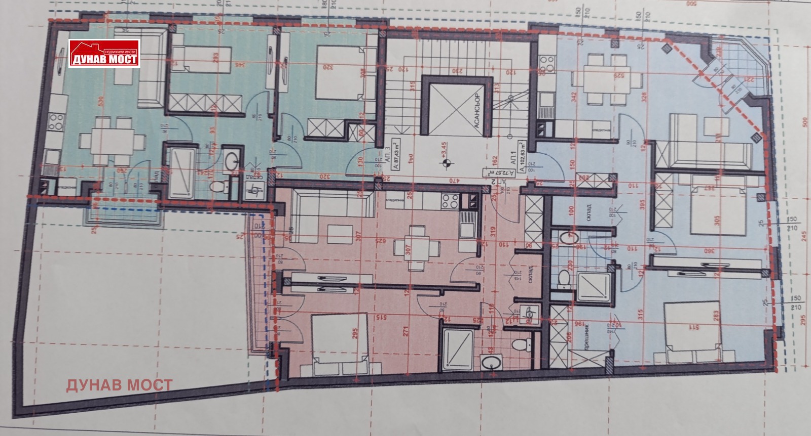 Продава 3-СТАЕН, гр. Русе, Родина 3, снимка 4 - Апартаменти - 55107950