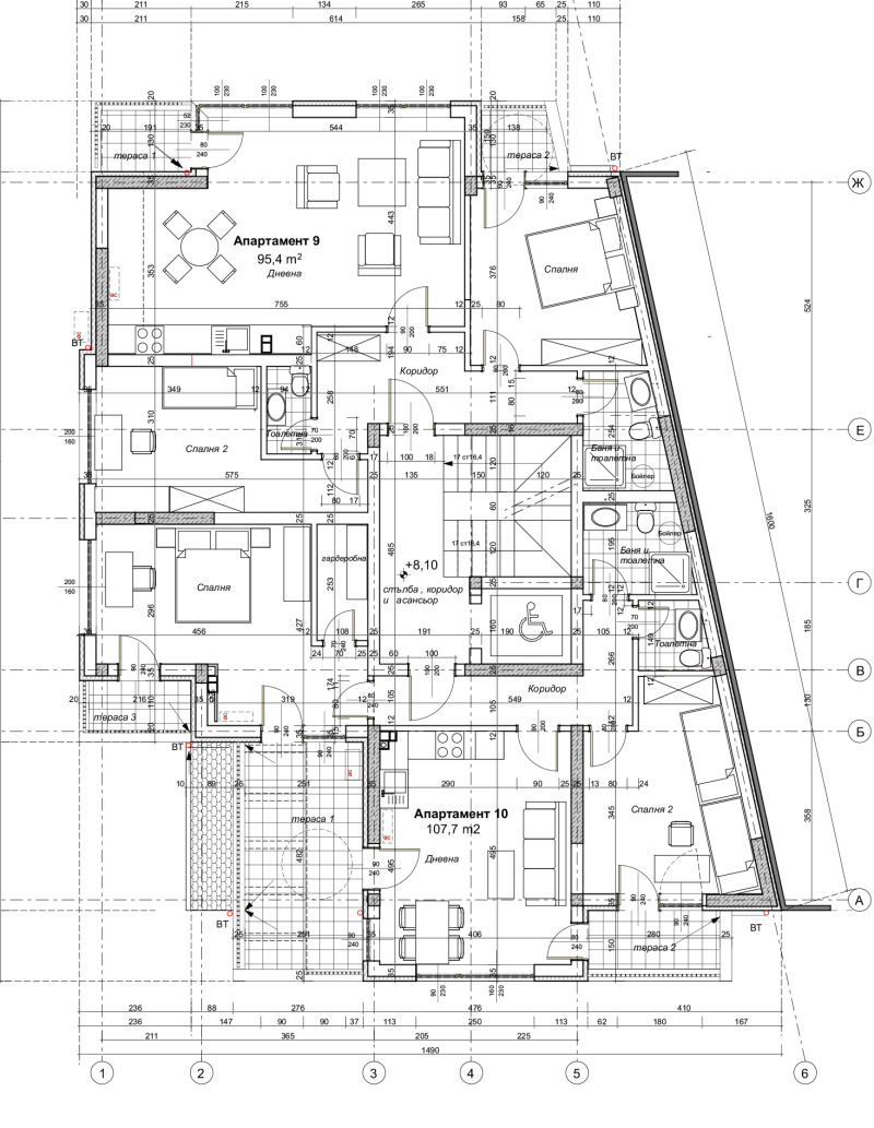 Продава 3-СТАЕН, гр. Благоевград, Еленово 1, снимка 16 - Aпартаменти - 49053017