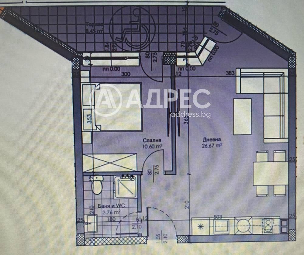 Продава 2-СТАЕН, гр. Пловдив, Христо Смирненски, снимка 4 - Апартаменти - 55611971