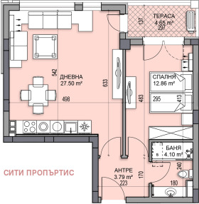 1 bedroom Gagarin, Plovdiv 1