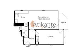 1 bedroom Tsentar, Sofia 9