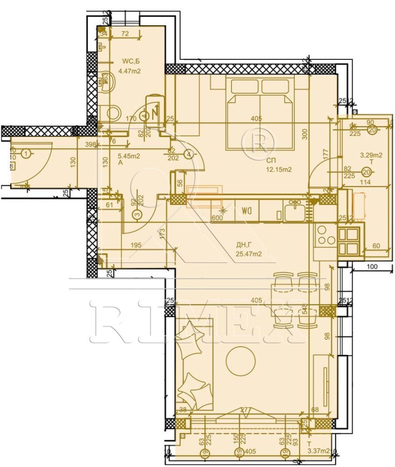 For Sale  1 bedroom Plovdiv , Komatevsko shose , 83 sq.m | 37736117 - image [4]