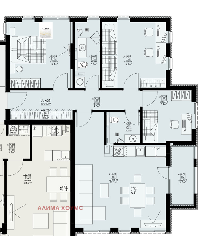 Продава 4-СТАЕН, гр. София, Левски В, снимка 17 - Апартаменти - 56213252