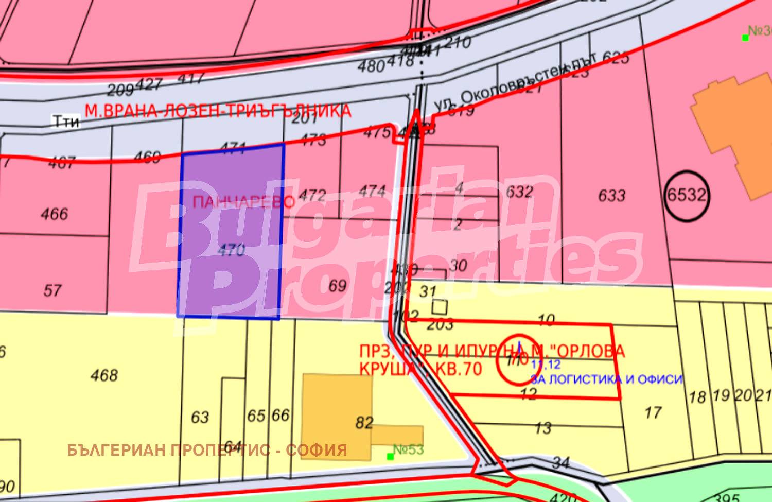 Продава ПАРЦЕЛ, гр. София, в.з.Врана - Герман, снимка 8 - Парцели - 53642958