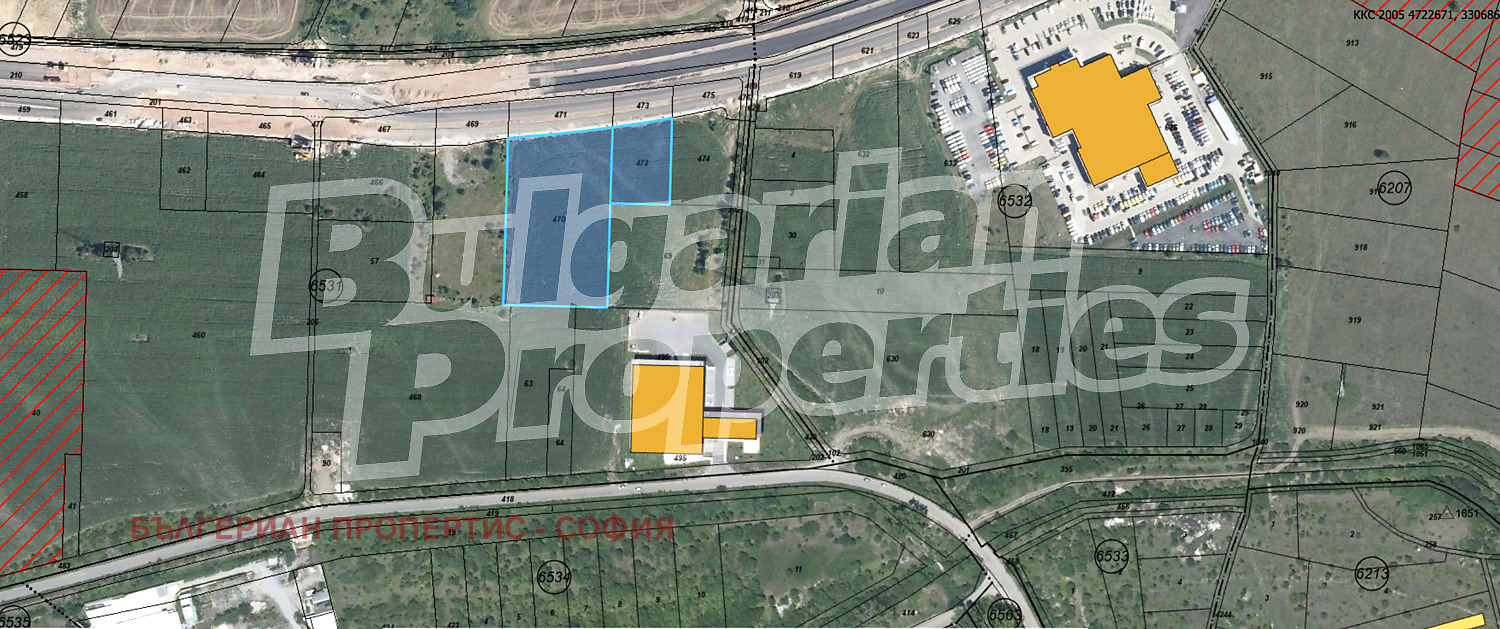 Продава ПАРЦЕЛ, гр. София, в.з.Врана - Герман, снимка 2 - Парцели - 53642958