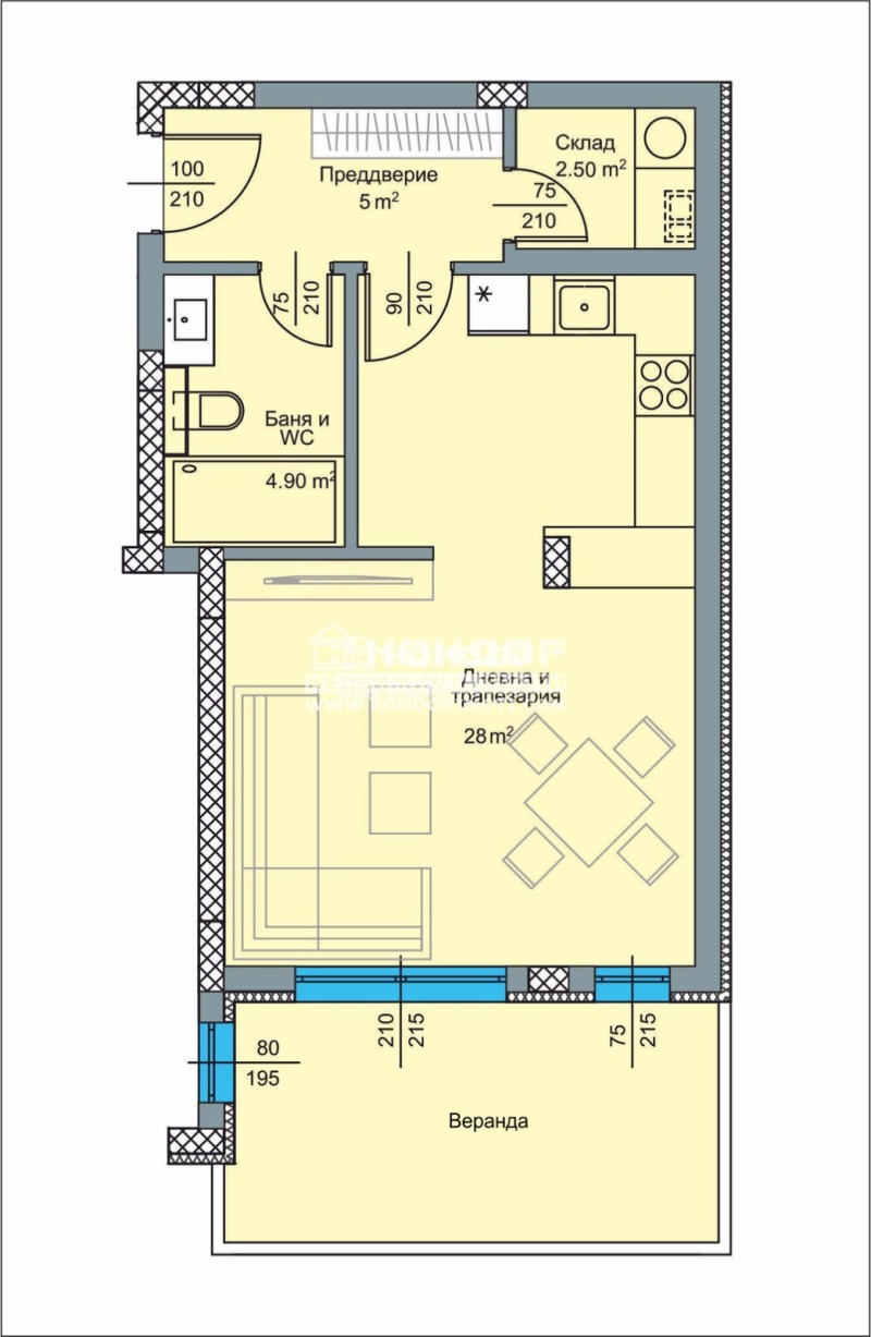 Продава 1-СТАЕН, гр. Пловдив, Христо Смирненски, снимка 16 - Апартаменти - 52686561