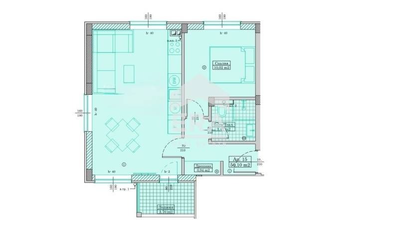 Продава 2-СТАЕН, гр. Варна, м-т Пчелина, снимка 2 - Апартаменти - 52152615