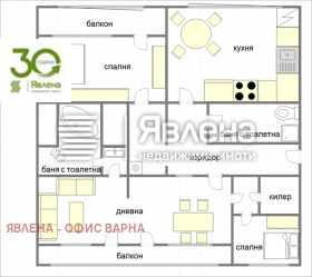 3 chambres Avtogara, Varna 10