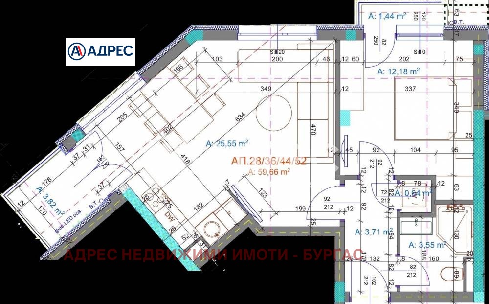 Продава 2-СТАЕН, гр. Бургас, Братя Миладинови