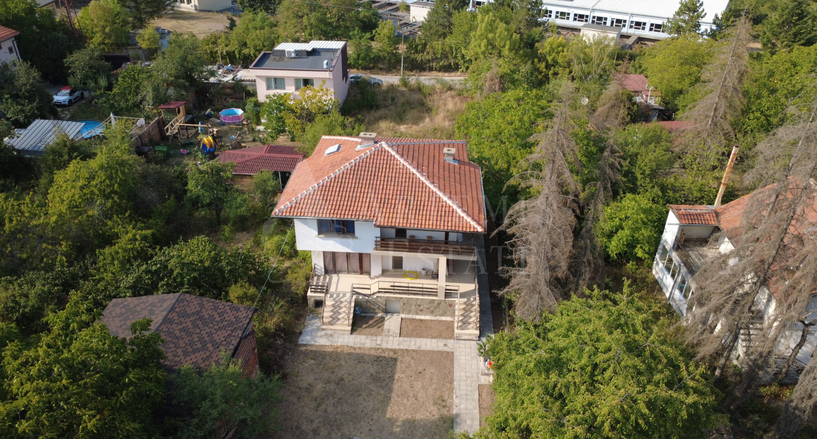 Продава КЪЩА, гр. София, с. Бистрица, снимка 3 - Къщи - 56197907