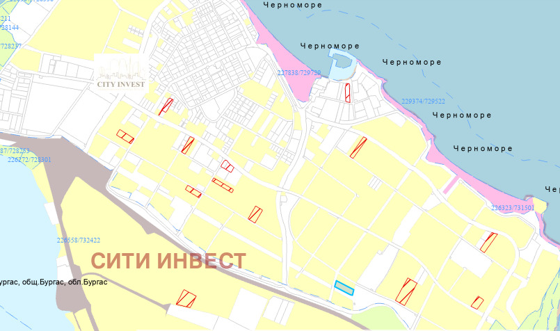 Продава ПАРЦЕЛ, гр. Бургас, Крайморие, снимка 4 - Парцели - 56481660