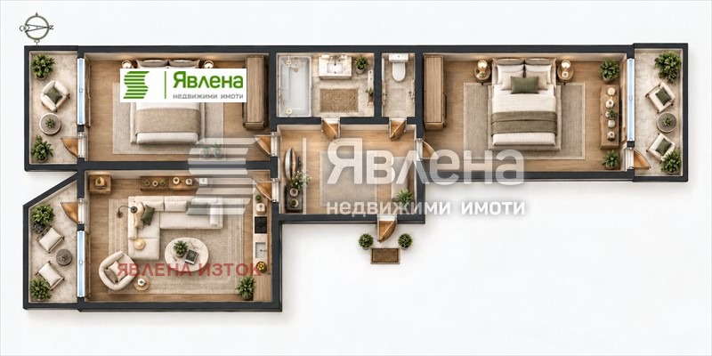 Продава 3-СТАЕН, гр. София, Център, снимка 7 - Апартаменти - 56510439