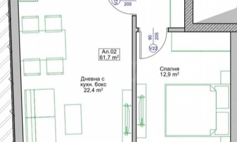 Продава 2-СТАЕН, гр. Поморие, област Бургас, снимка 2 - Апартаменти - 51747943
