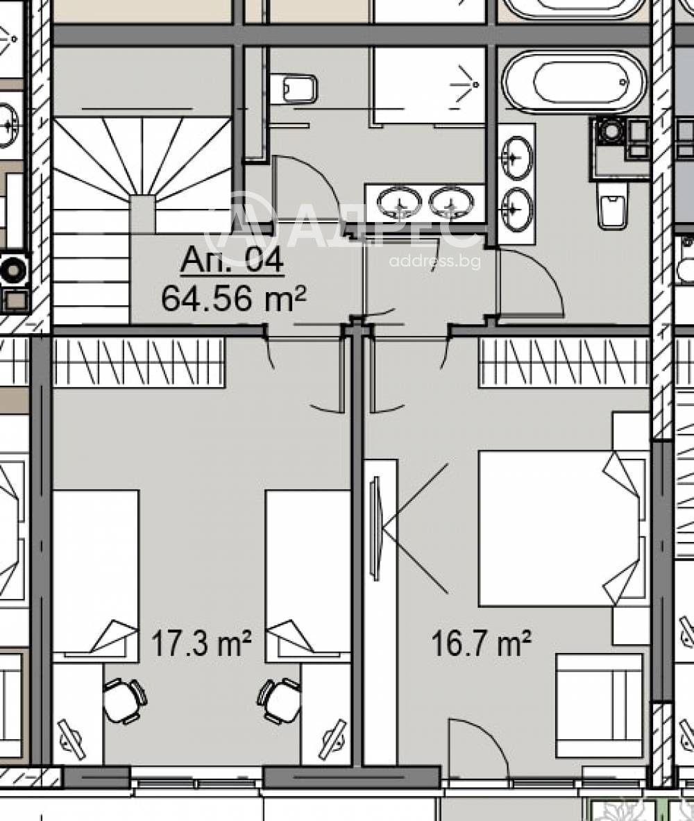 Продава 3-СТАЕН, гр. София, Кръстова вада, снимка 2 - Апартаменти - 56361429