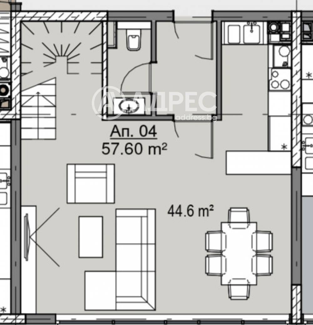 Продава 3-СТАЕН, гр. София, Кръстова вада, снимка 3 - Апартаменти - 56361429