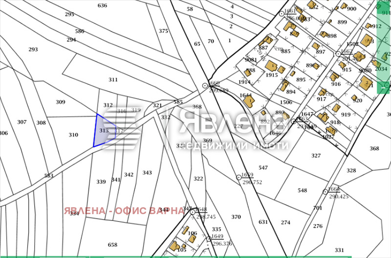 Продава ПАРЦЕЛ, гр. Варна, Виница, снимка 1 - Парцели - 48580349