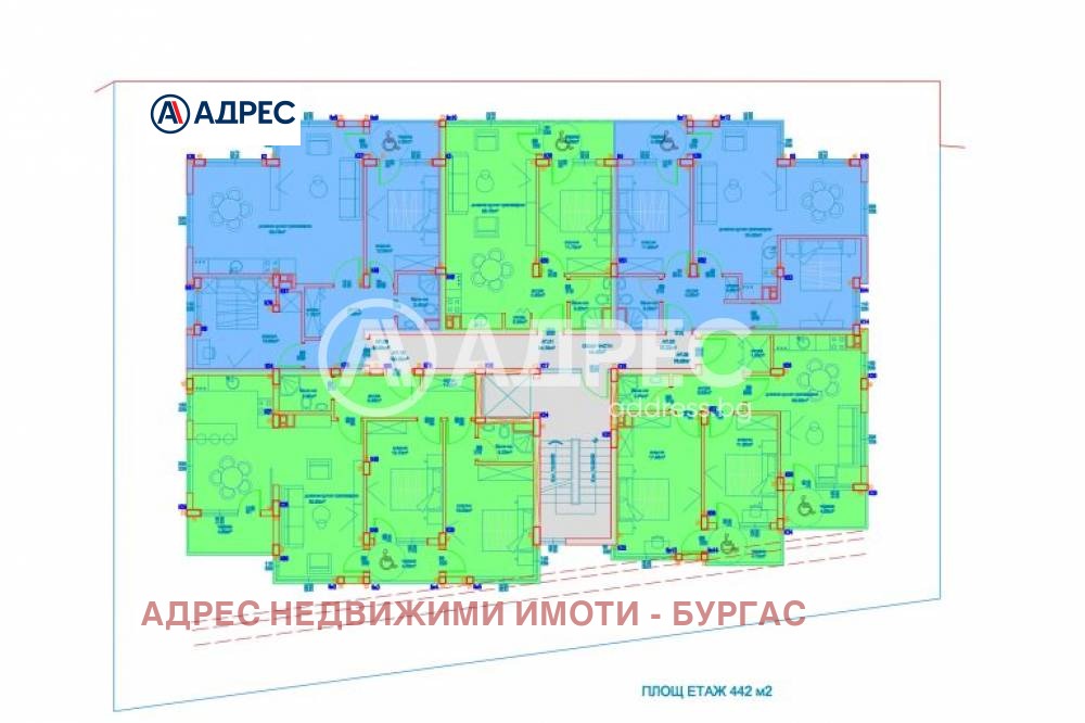 Продава 2-СТАЕН, гр. Бургас, Славейков, снимка 3 - Апартаменти - 54841712