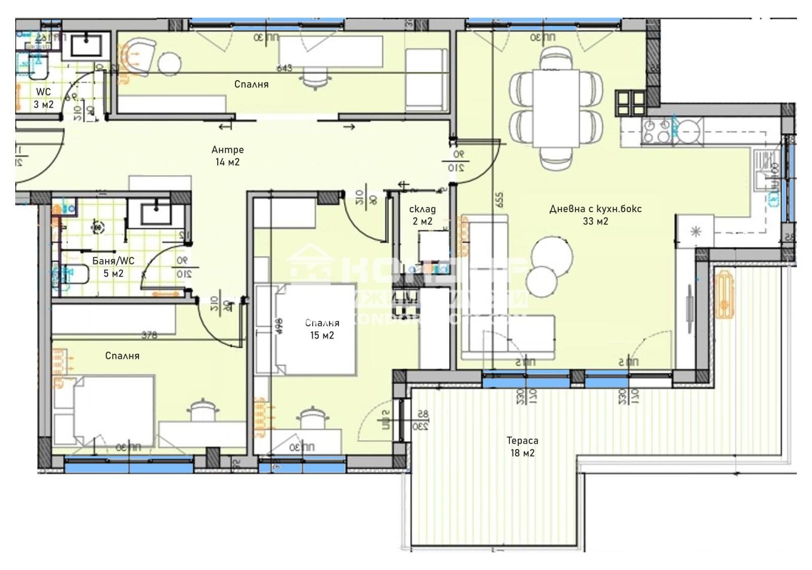 Продава МНОГОСТАЕН, гр. Пловдив, Остромила, снимка 2 - Апартаменти - 54650969