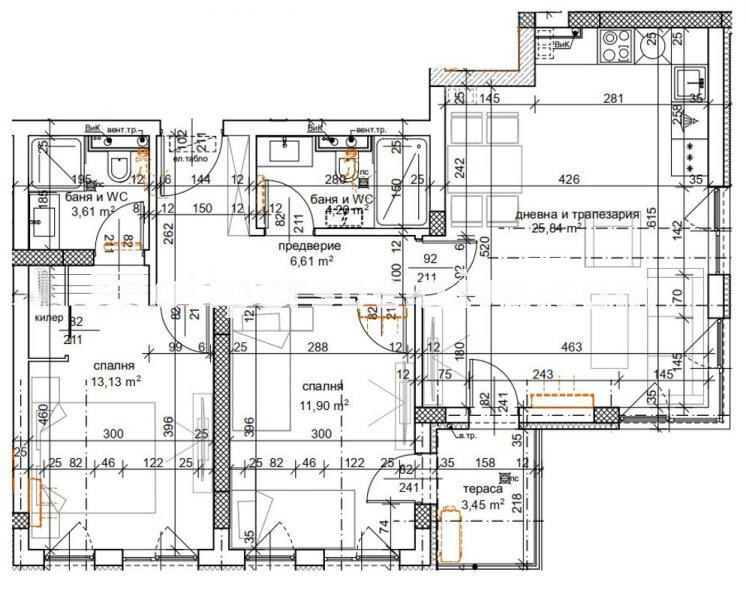 Na sprzedaż  2 sypialnie Plowdiw , Christo Smirnenski , 145 mkw | 62898681 - obraz [4]
