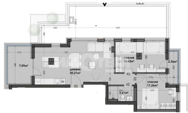 À venda  2 quartos Varna , Izgrev , 102 m² | 93454070 - imagem [5]
