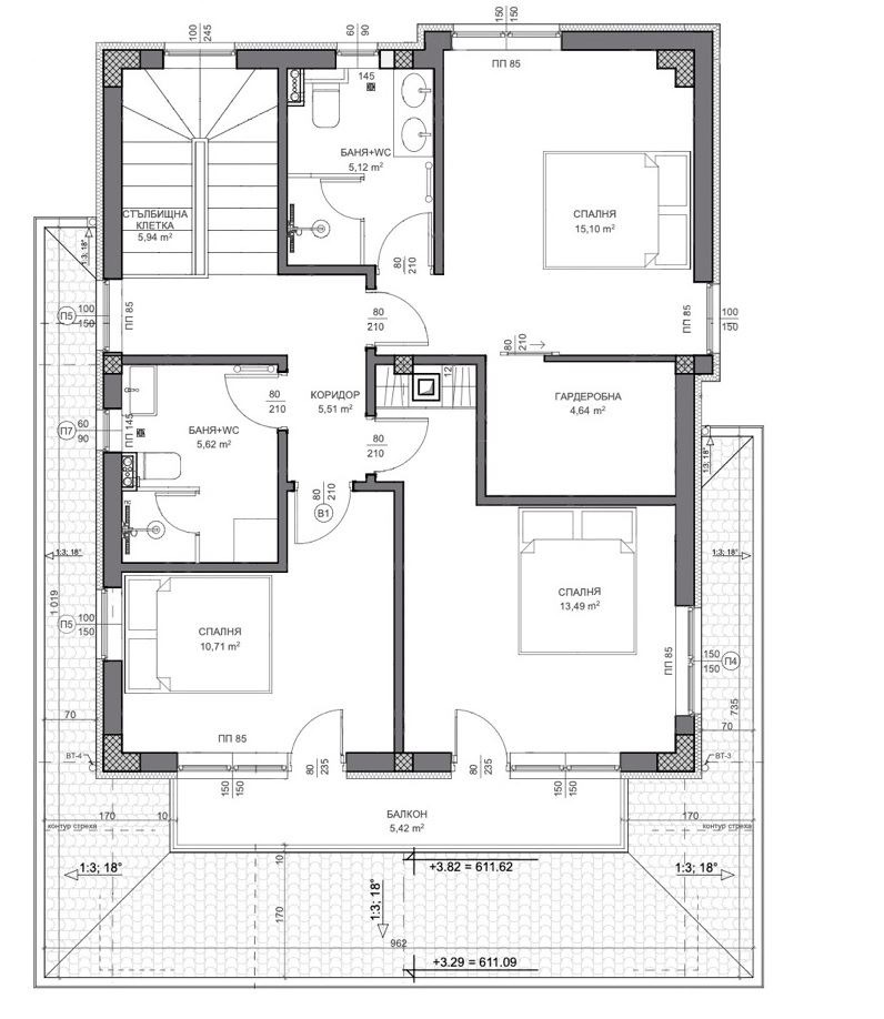 Продава КЪЩА, гр. Божурище, област София област, снимка 3 - Къщи - 49287243