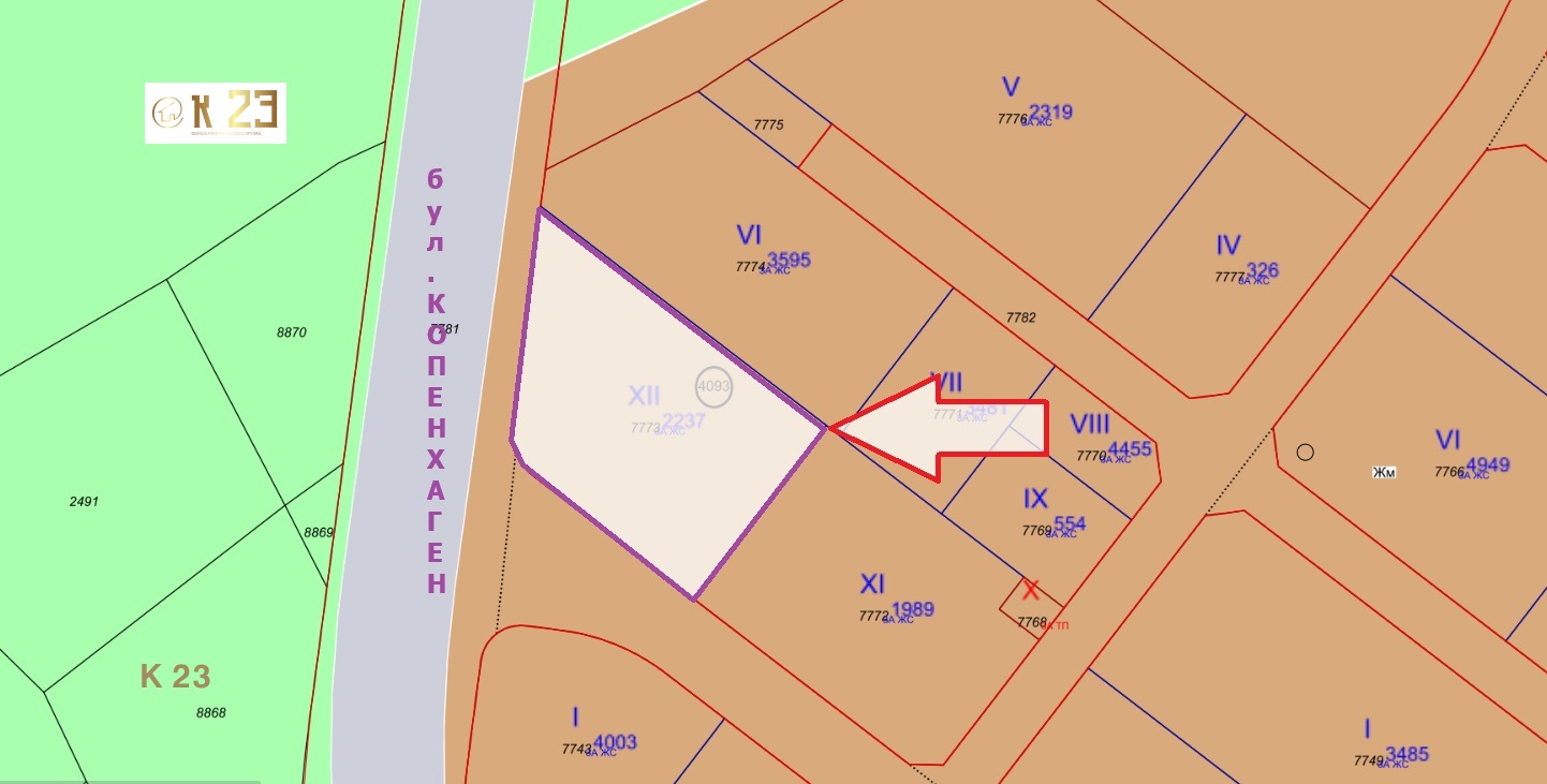 Продава ПАРЦЕЛ, гр. София, Горубляне, снимка 2 - Парцели - 52980171