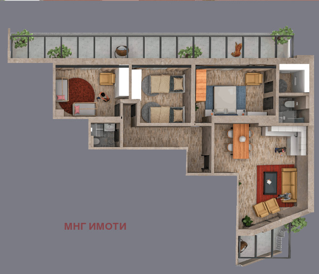 Продава 4-СТАЕН, гр. Пловдив, Христо Смирненски, снимка 11 - Апартаменти - 52800297