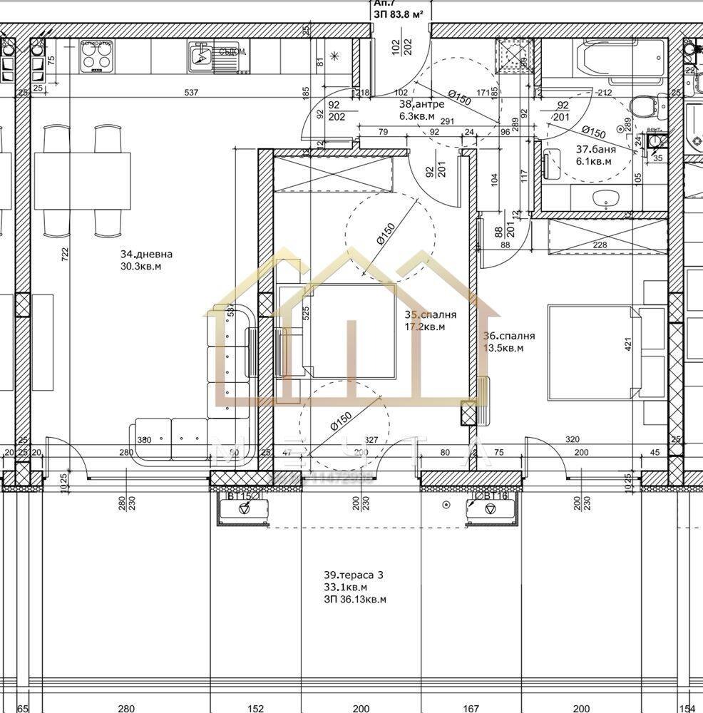 Продава 3-СТАЕН, гр. Пловдив, Остромила, снимка 11 - Апартаменти - 56405671