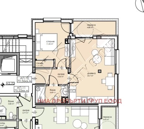 Till salu  1 sovrum region Burgas , Sozopol , 70 kvm | 15517780 - bild [2]