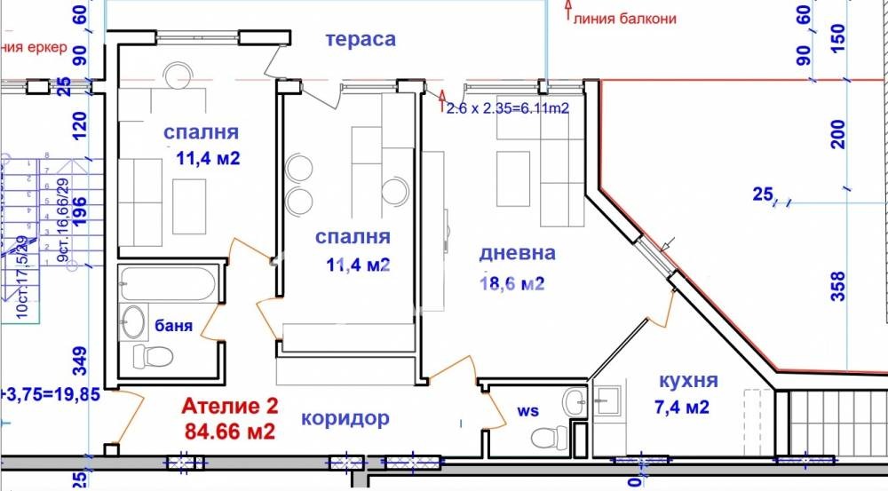 Продава 3-СТАЕН | Imot.bg — изображение 2