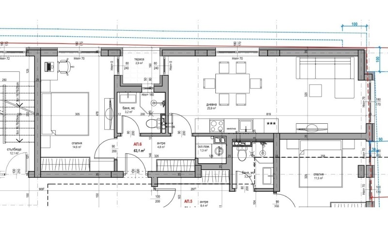 Продава  2-стаен град София , Слатина , 74 кв.м | 57210195 - изображение [3]