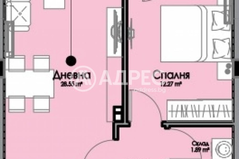 Продава 2-СТАЕН, гр. Бургас, област Бургас, снимка 3 - Апартаменти - 53152065