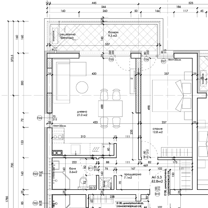 Продава 2-СТАЕН, гр. Варна, Кайсиева градина, снимка 2 - Апартаменти - 53369644