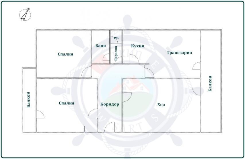 Продава 3-СТАЕН, гр. Варна, Лятно кино Тракия, снимка 7 - Апартаменти - 54638383
