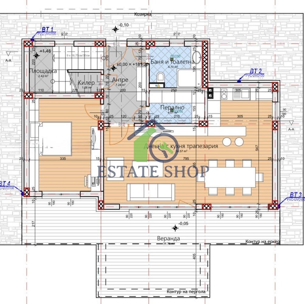 Продава КЪЩА, с. Бенковски, област Пловдив, снимка 3 - Къщи - 54052568