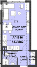 Продава 2-СТАЕН, град Пловдив, Остромила • 76000 € / 148643.08 лв. • 41600104 8