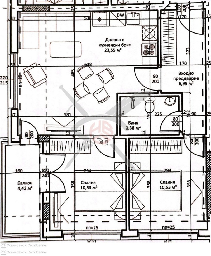 Продава 3-СТАЕН, гр. София, Надежда 3, снимка 3 - Апартаменти - 52642222