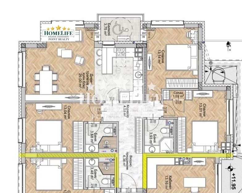 Продава 4-СТАЕН, гр. София, Люлин 8, снимка 4 - Апартаменти - 52478431