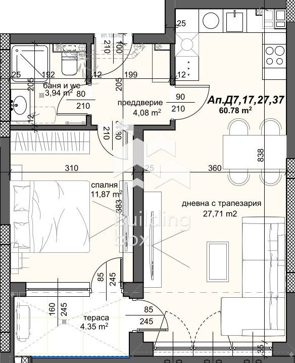 À venda  1 quarto Plovdiv , Trakiia , 75 m² | 25115274 - imagem [2]