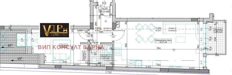 Продава  2-стаен град Варна , Левски 1 , 72 кв.м | 92357683 - изображение [3]