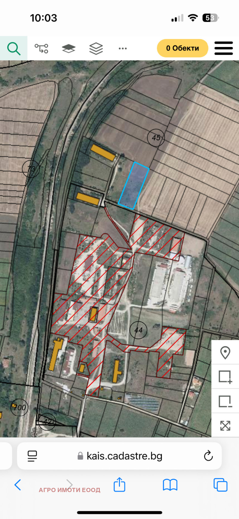 À vendre  Parcelle région Sofia , Hrabarsko , 4000 m² | 62047976